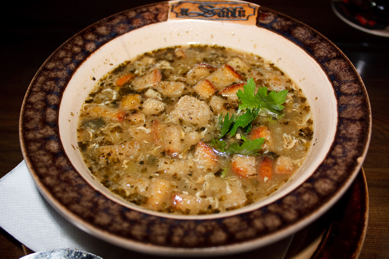 zuppa di aglio alla ceca - U Sadlu