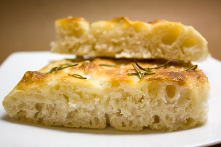 focaccia con lievito madre