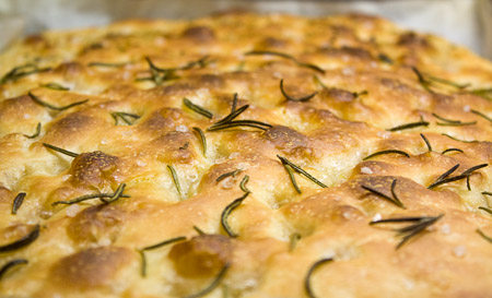 focaccia con lievito madre