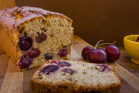 plum cake alle ciliegie