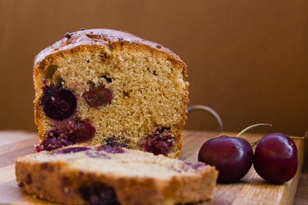 plum cake alle ciliegie