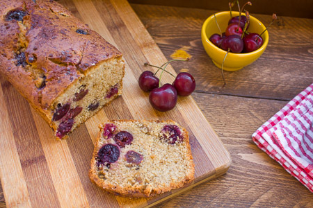 plum cake alle ciliegie