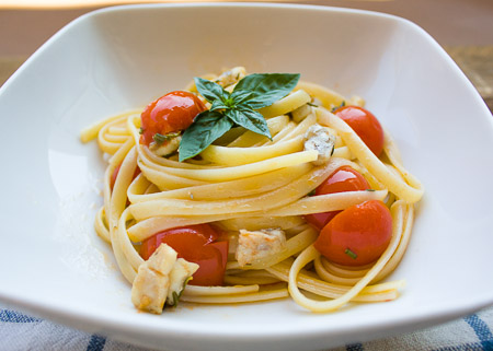 Spaghetti ai profumi dell'isola