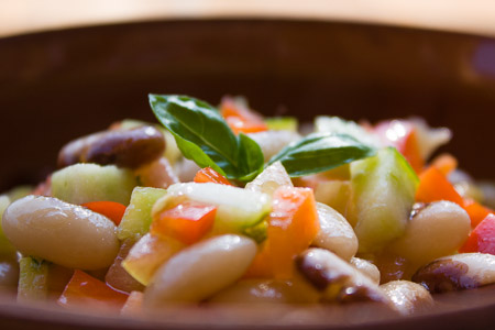 insalata di fagioli