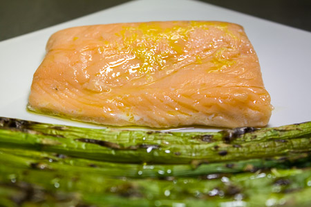 salmone sous vide a 47 gradi